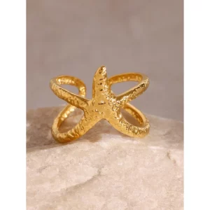 bague etoile de mer