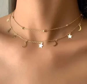 collier ras du cou fantaisie