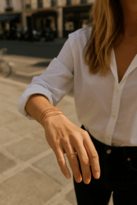 joncs minimalistes fins pour femme