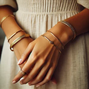bracelets style minimaliste pour femme