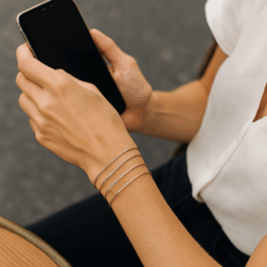 jonc multirang minimaliste fin