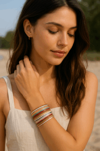 bracelet multitours plusieurs coloris