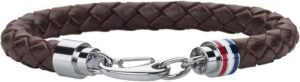 bracelet tendance homme cuir marron